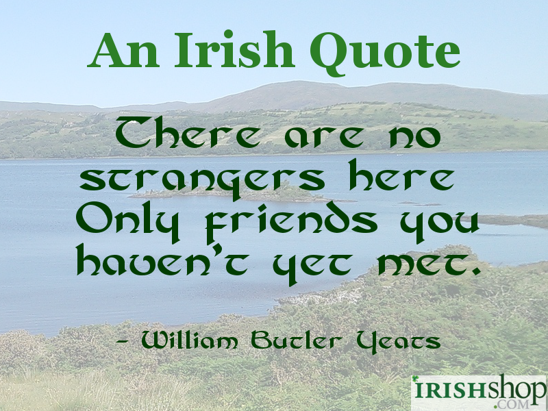 Irish Proverbs and Quotes at IrishShop.com