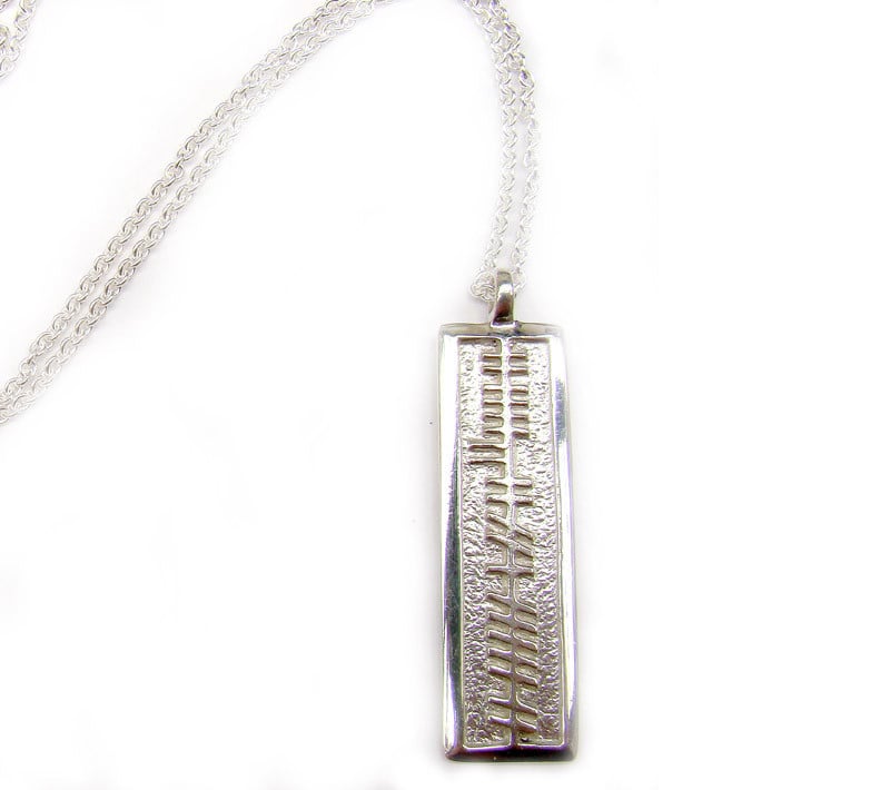 ogham necklace