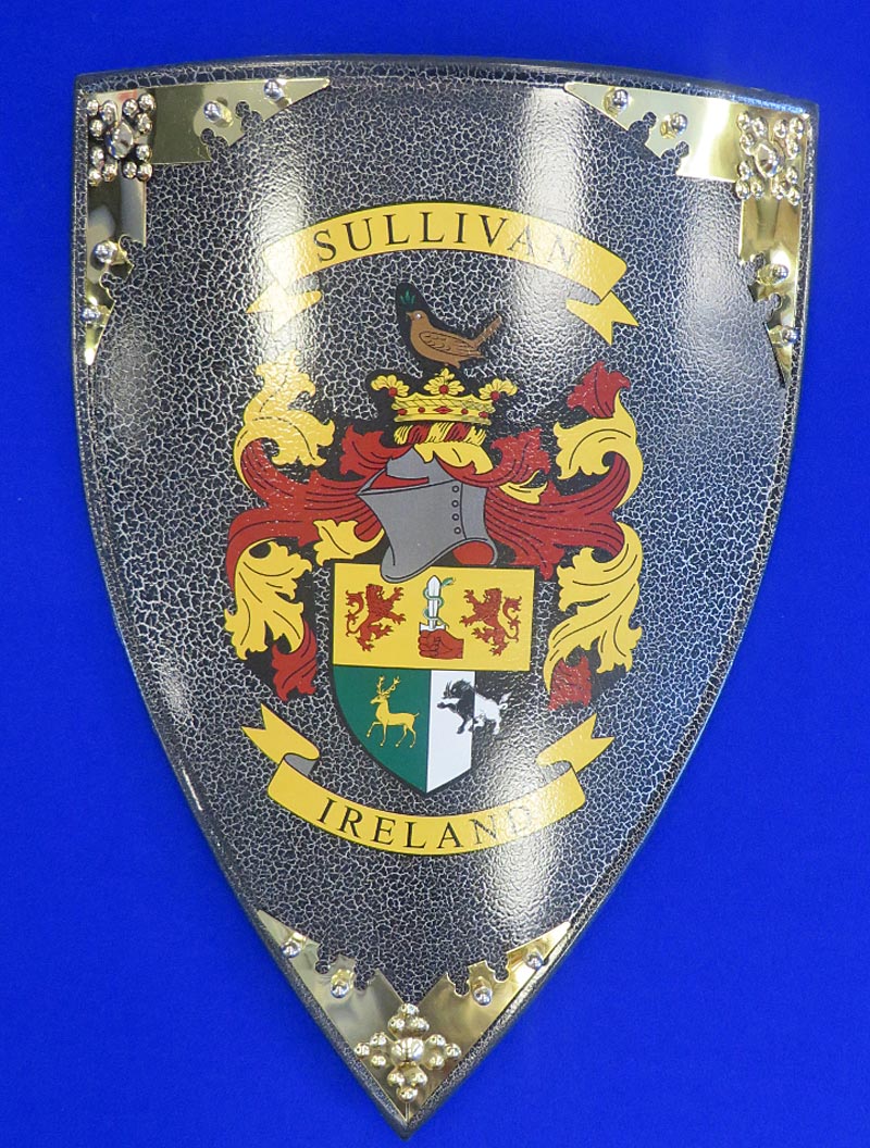 Personalized Coat of Arms Shield - Small at IrishShop.com | FRSHIELDSMALL