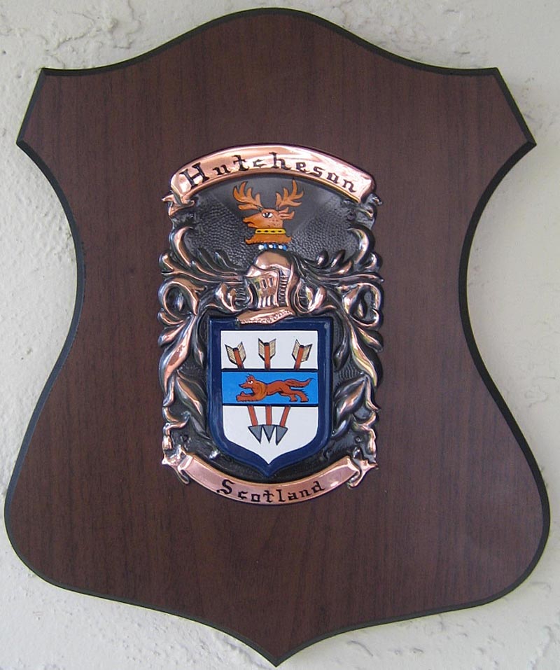 Personalized Irish Coat of Arms Cadet Shield Plaque at IrishShop.com ...