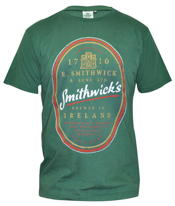 Irish T-Shirt - Smithwicks Label at IrishShop.com | JATRSM6000