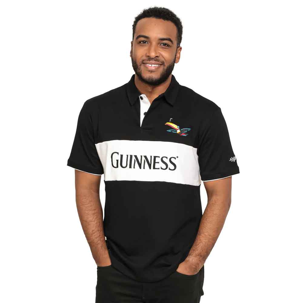 Irish Shirt Guinness Toucan Short Sleeve Rugby Jersey At Clja10288