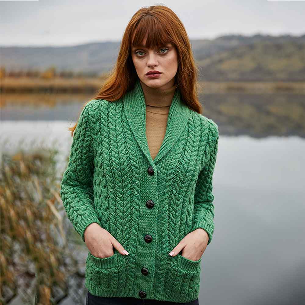 Womens - Shop By Color - Reds - Cardigans, Jackets & Coats - Aran