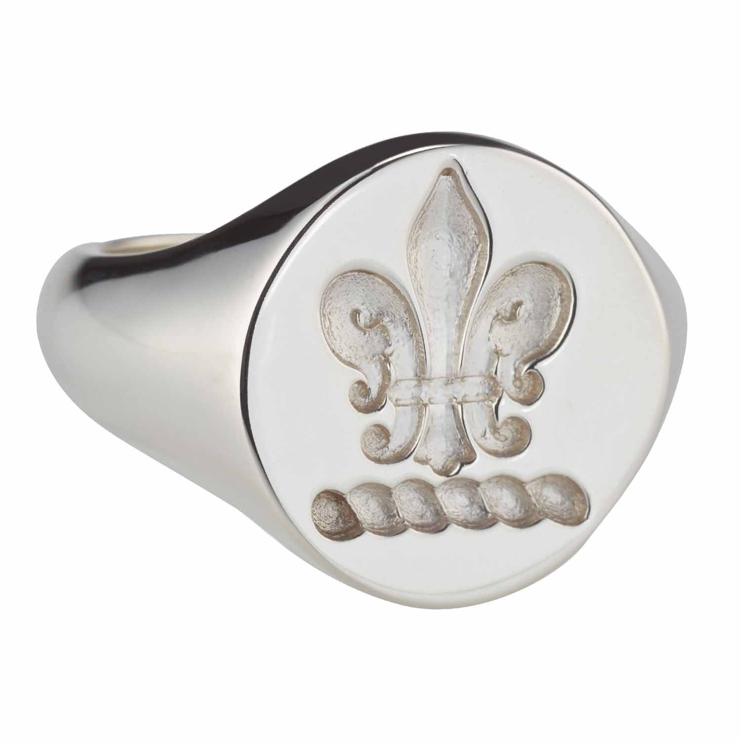Irish Rings | 10k Gold & Sterling Silver Mens Oxidized Celtic Knot Ring at  IrishShop.com | IJSV21075