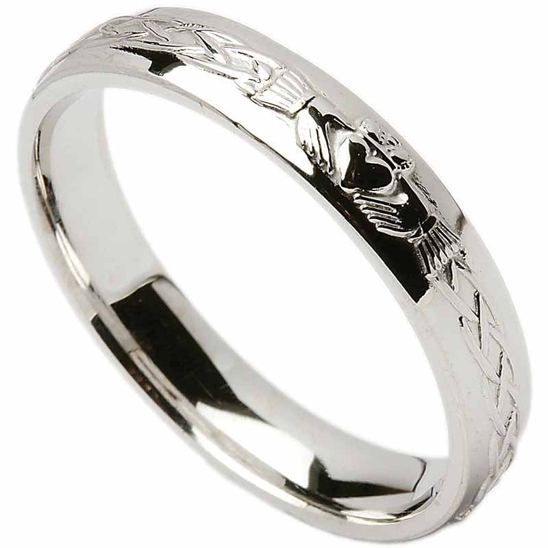 Irish Wedding Ring - Celtic Knot 