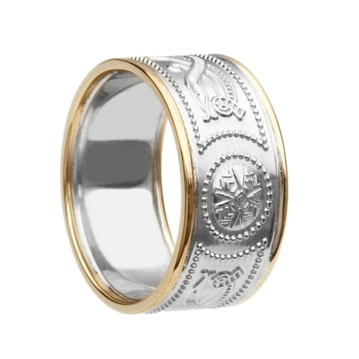 Gold Celtic Knot Filigree Wedding Ring | The Wedding Band Shop