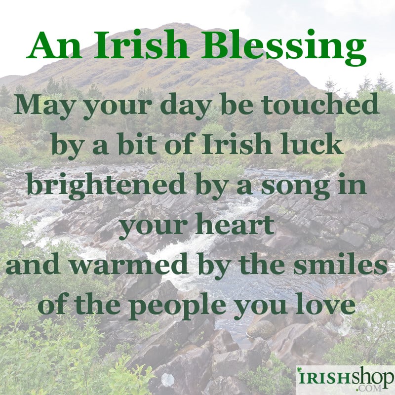 Irish Blessings at IrishShop.com